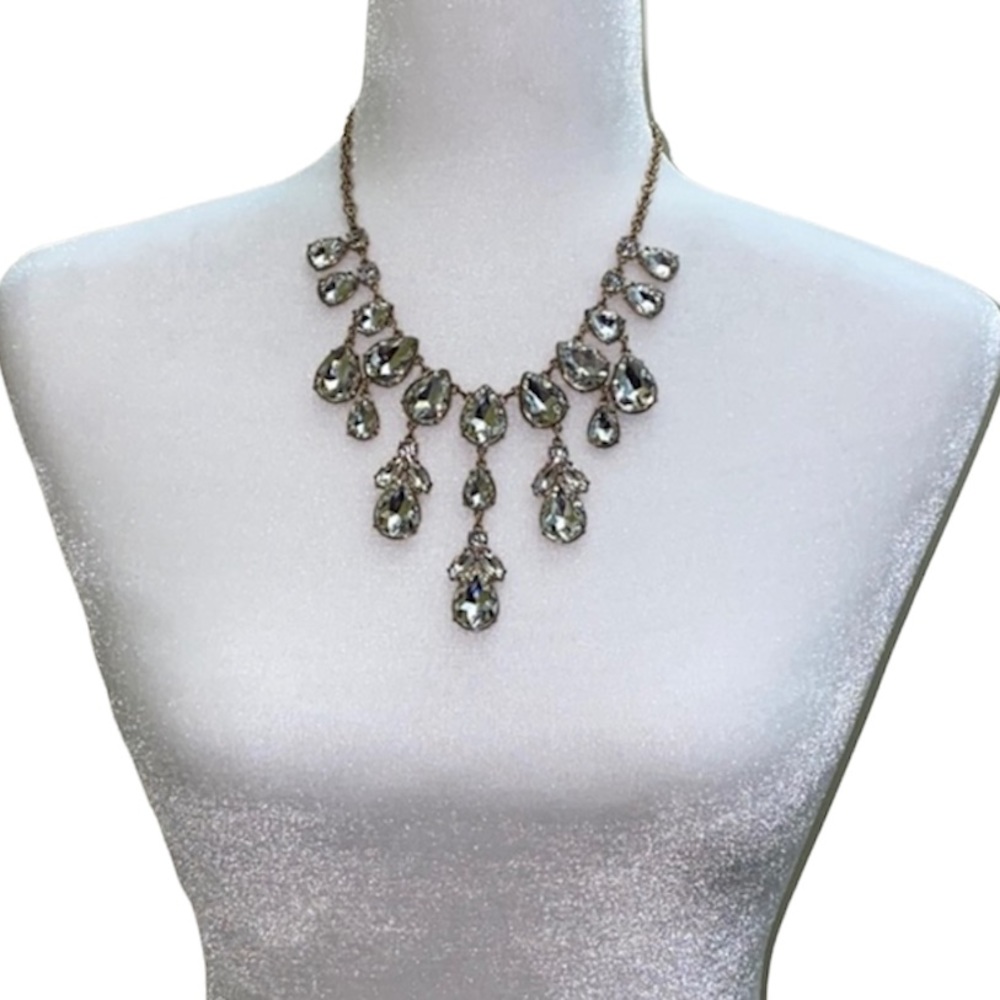 NWOT Aldo large crystal rhinestone choker necklace